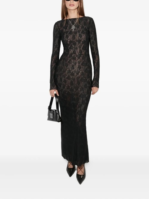 MISBHV Lace flower maxi Dress - Black - zdjęcie produktu nr 1