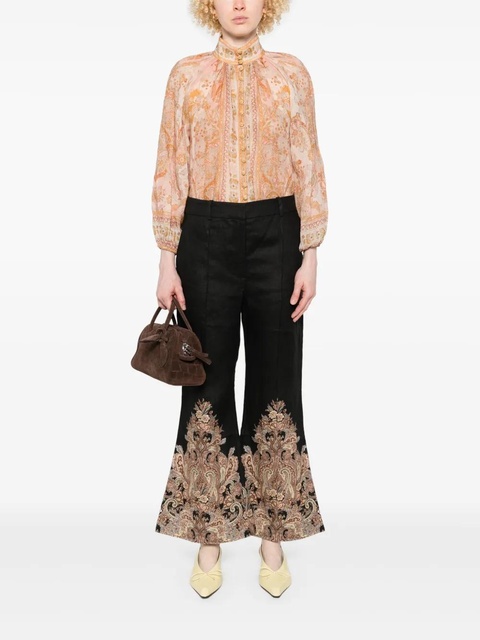 ZIMMERMANN Dawning trousers - Black - zdjęcie produktu nr 2
