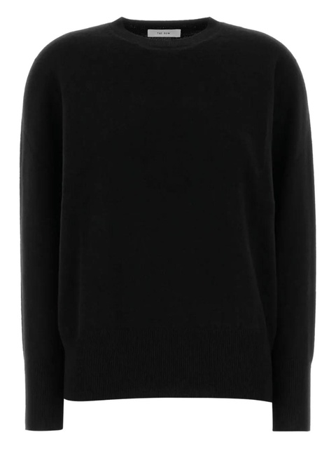 The Row cashmere crew-neck sweater - Black - zdjęcie produktu nr 1