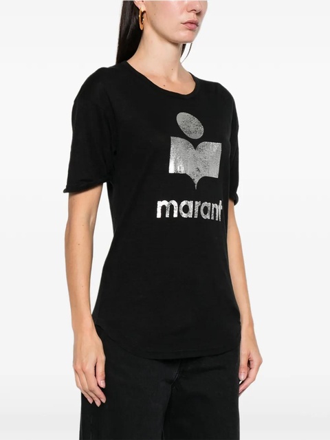 MARANT ÉTOILE Koldi logo-print T-shirt - Black - zdjęcie produktu nr 1