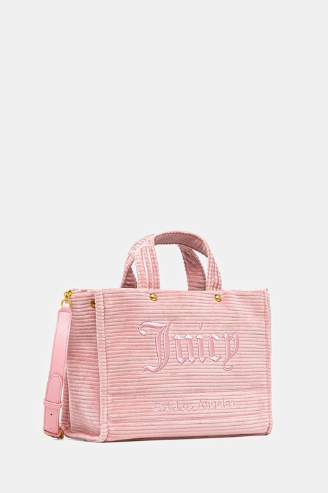 Juicy Couture torebka Iris Velvet kolor różowy BIJIR8941WC9 - zdjęcie produktu nr 2