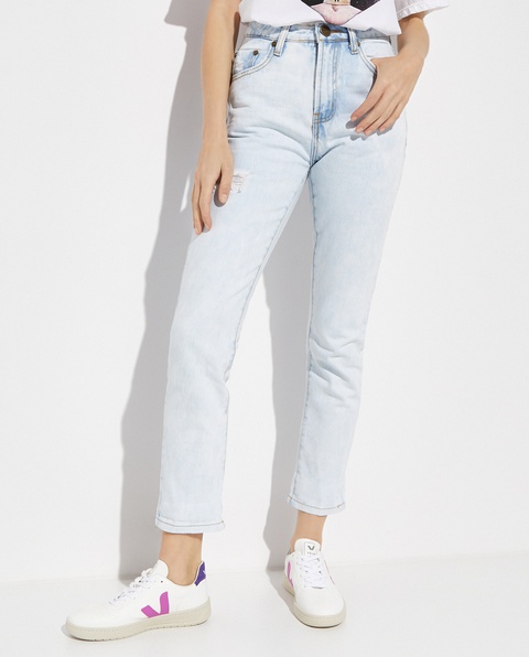 ONETEASPOON - Niebieskie jeansy Awesome Baggies High Waist - zdjęcie produktu nr 1