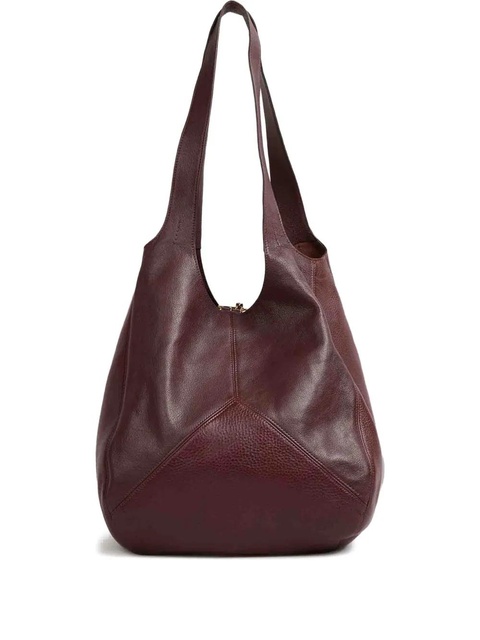 Chloé ballon leather tote bag - Brown - zdjęcie produktu nr 1