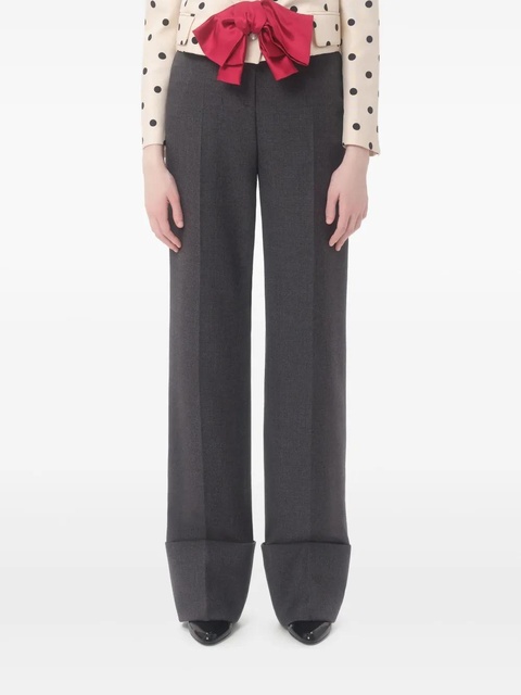 Valentino Garavani virgin wool trousers - Grey - zdjęcie produktu nr 2