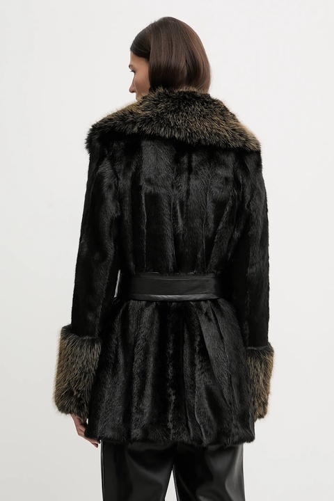 Stand Studio płaszcz Fae kolor czarny 66609-9890 - zdjęcie produktu nr 1