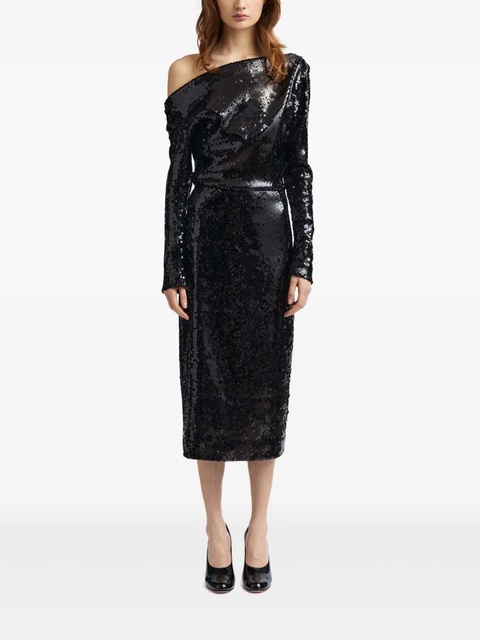 16Arlington Danae midi dress - Black - zdjęcie produktu nr 1