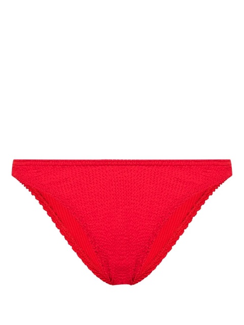 Bond-eye Scene seersucker bikini bottoms - Red - zdjęcie produktu nr 1