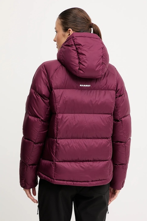 Mammut kurtka sportowa puchowa Glacier Glow kolor bordowy zimowa 1013.03760 - zdjęcie produktu nr 1