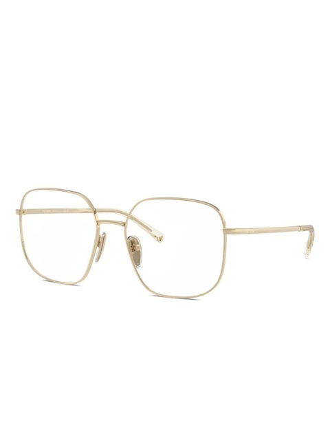 Prada Eyewear round-frame glasses - Gold - zdjęcie produktu nr 1
