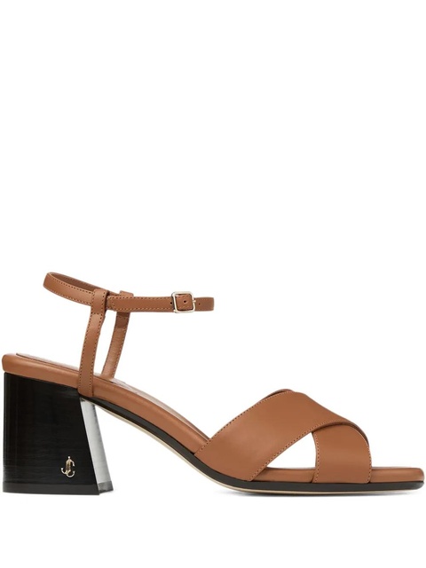 Jimmy Choo 65mm Valla sandals - Brown - zdjęcie produktu nr 1
