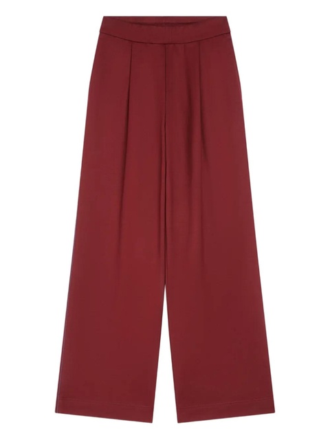 DRIES VAN NOTEN dart-detailing track pants - Red - zdjęcie produktu nr 1