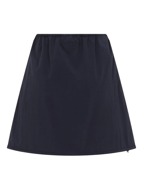 Prada drawstring miniskirt - Blue - zdjęcie produktu nr 2