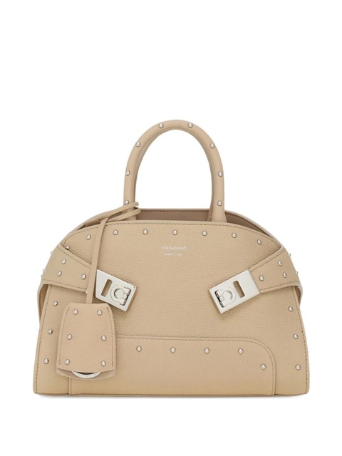 Ferragamo stud-embellished tote bag - Neutrals - zdjęcie produktu nr 1