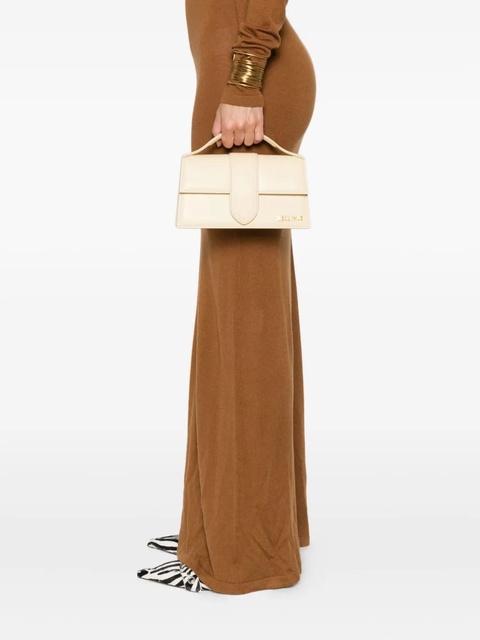 Jacquemus The Big Bambino leather tote bag - White - zdjęcie produktu nr 2