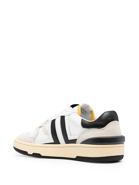 Lanvin panelled low-top sneakers - White - zdjęcie produktu nr 2