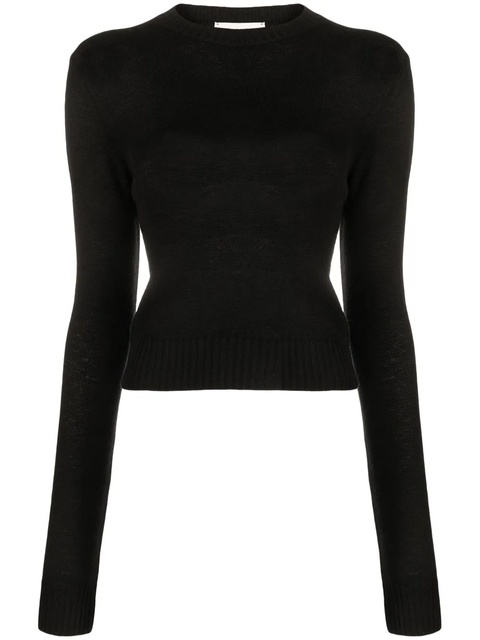 Jil Sander crew-neck sweater - Black - zdjęcie produktu nr 1