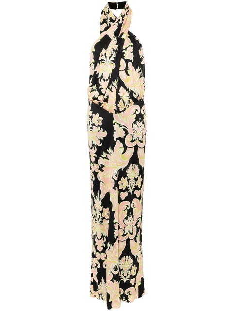 ETRO paisley-print halterneck dress - Black - zdjęcie produktu nr 1