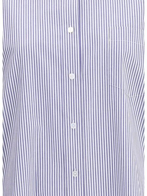The Row striped-pattern shirt - Blue - zdjęcie produktu nr 1