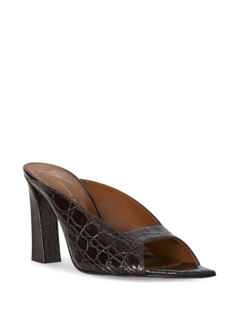 Giuseppe Zanotti 90mm GZ Mya sandals - Brown - zdjęcie produktu nr 2