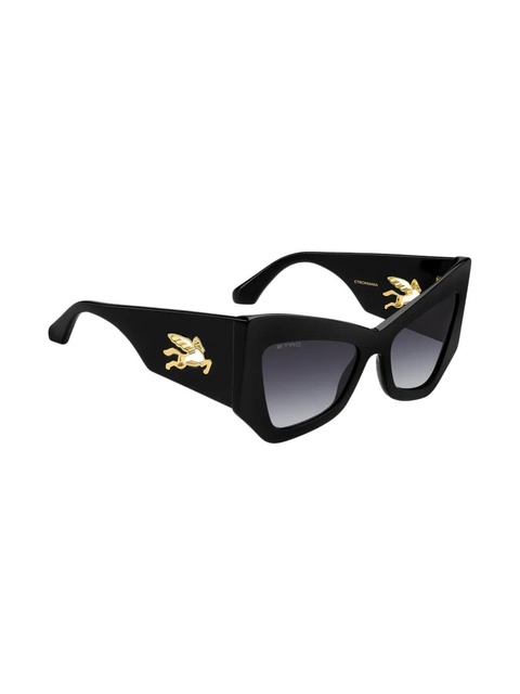 ETRO logo-plaque sunglasses - Black - zdjęcie produktu nr 2