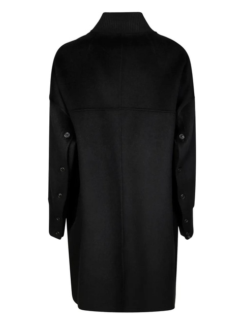 PINKO Certosa long-sleeves buttoned coat - Black - zdjęcie produktu nr 2
