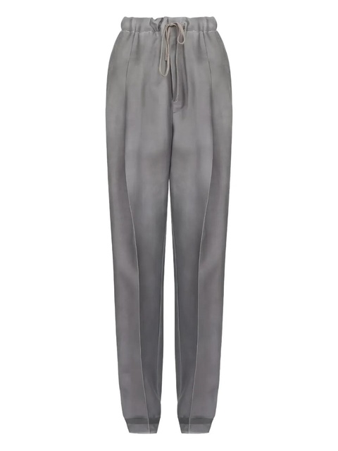 MM6 Maison Margiela drawstring-waist trousers - Grey - zdjęcie produktu nr 1