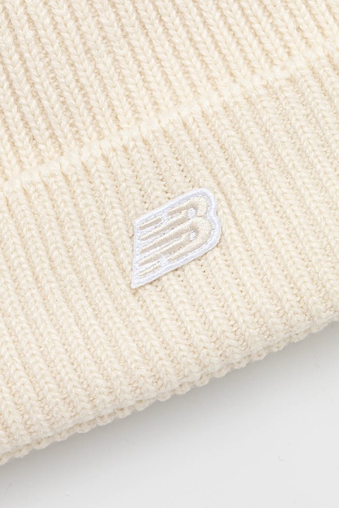 New Balance czapka kolor beżowy LAH53008PEF - zdjęcie produktu nr 2
