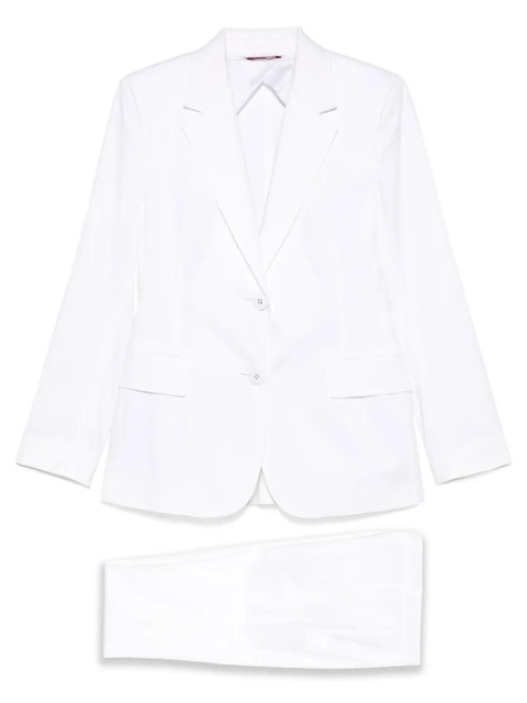Max Mara single-breasted suit - White - zdjęcie produktu nr 1