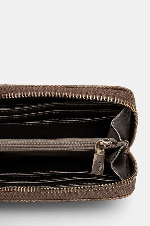 Guess portfel ERICA damski kolor beżowy SWSG95 10140 - zdjęcie produktu nr 2
