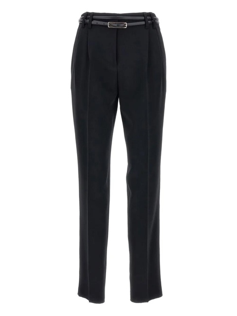 Max Mara Gisella belted trousers - Black - zdjęcie produktu nr 1