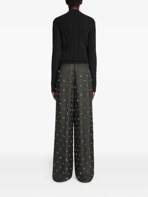 DRIES VAN NOTEN wool sweater - Black - zdjęcie produktu nr 2