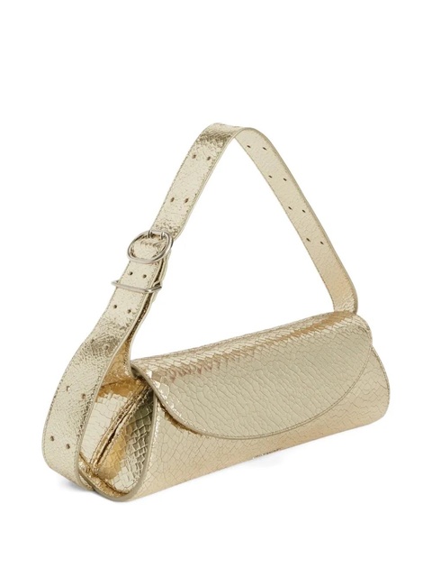 Jil Sander small Cannolo leather shoulder bag - Gold - zdjęcie produktu nr 2