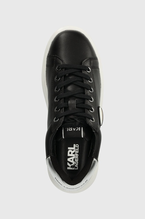 Karl Lagerfeld sneakersy skórzane KAPRI kolor czarny KL62530N - zdjęcie produktu nr 2