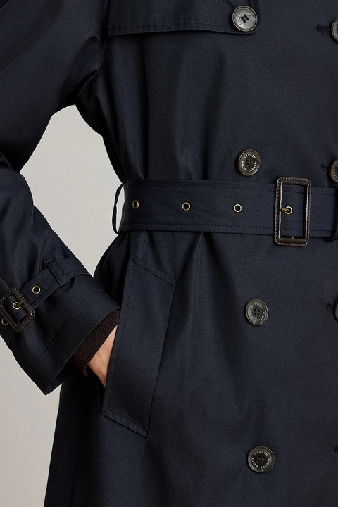 Lauren Ralph Lauren trencz damski kolor granatowy przejściowy 297951259 - zdjęcie produktu nr 2