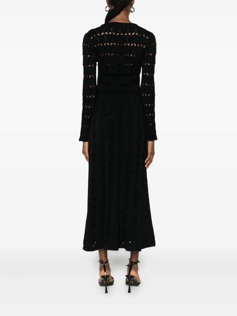ZIMMERMANN Rhiannon pointelle maxi dress - Black - zdjęcie produktu nr 2