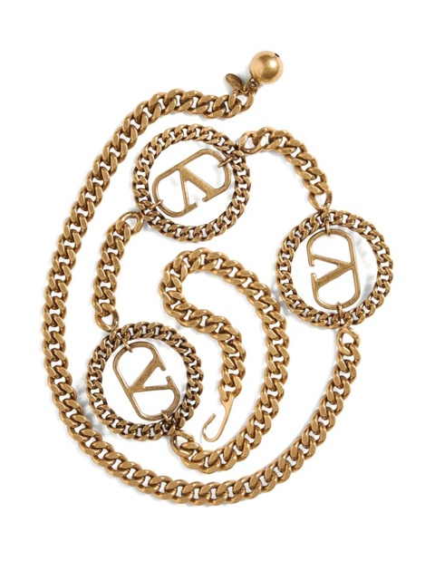 Valentino Garavani Vlogo chain belt - Gold - zdjęcie produktu nr 2