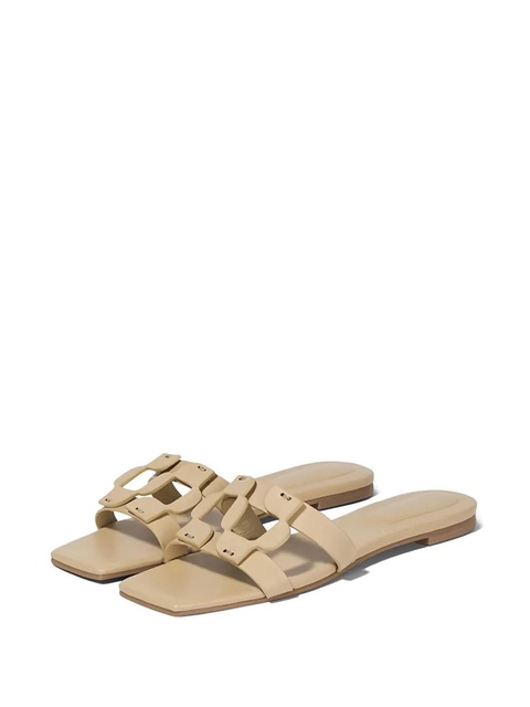 Simkhai cut-out flat sandals - Brown - zdjęcie produktu nr 2