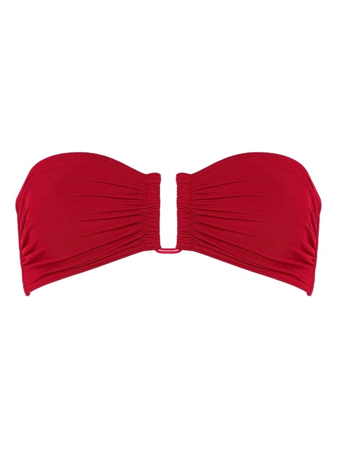 ERES Show bandeau bikini top - Red - zdjęcie produktu nr 1