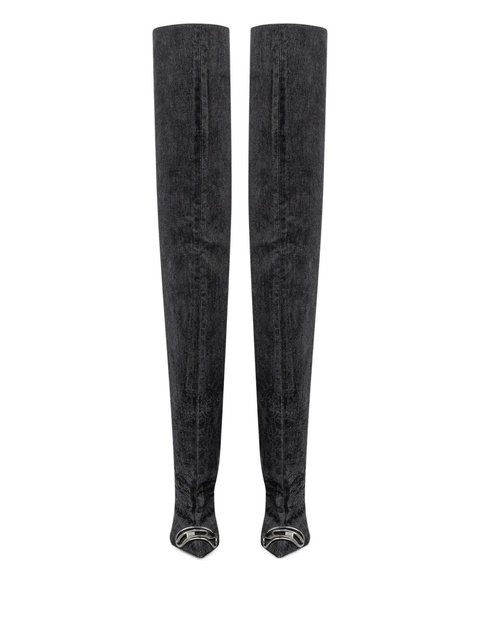 Diesel 90mm D-Venus boots - Black - zdjęcie produktu nr 2