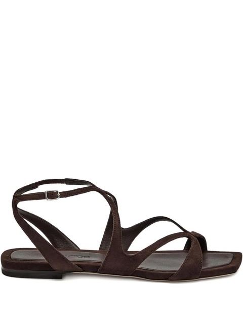 Jimmy Choo Ayla strappy flat sandals - Brown - zdjęcie produktu nr 1
