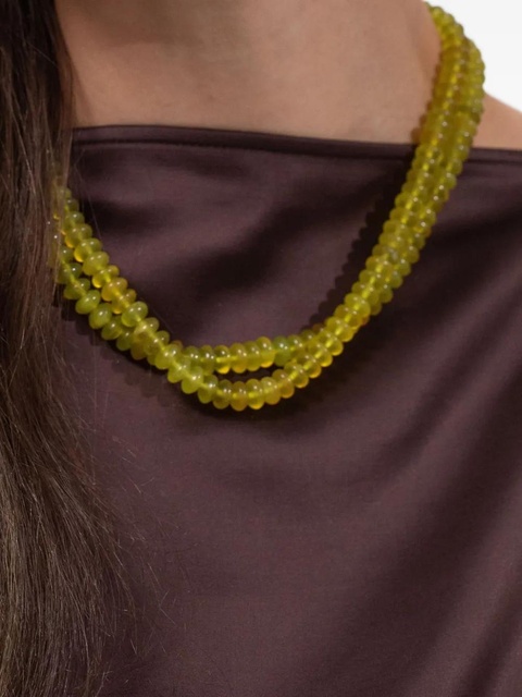 Jennifer Behr Veronica beaded necklace - Yellow - zdjęcie produktu nr 2