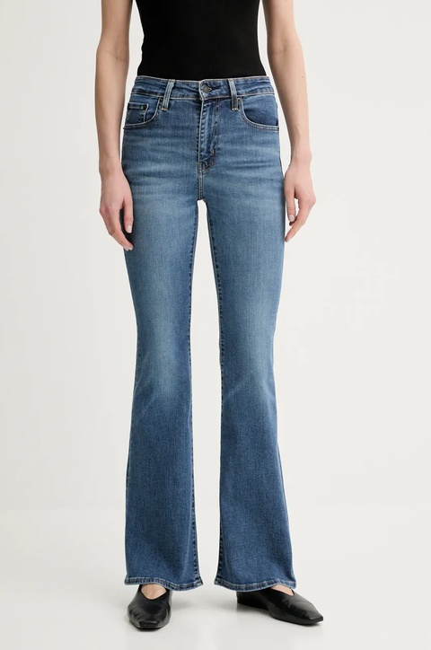 Levi's jeansy 726 HR FLARE damskie medium waist - zdjęcie produktu nr 1