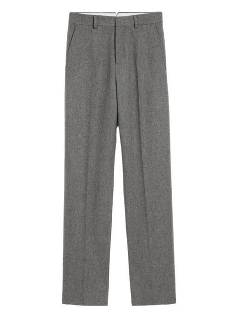 AMI Paris wool large-fit trousers - Grey - zdjęcie produktu nr 1