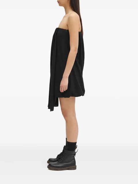 JW Anderson draped bustier strapless dress - Black - zdjęcie produktu nr 2