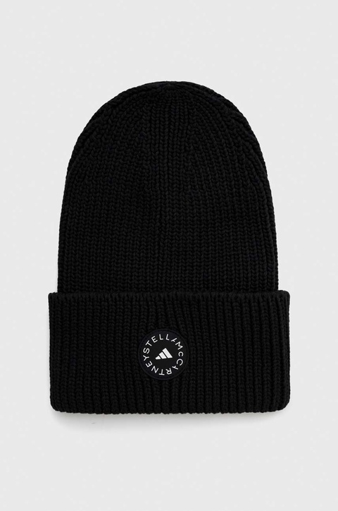adidas by Stella McCartney czapka kolor czarny IM8566 - zdjęcie produktu nr 1