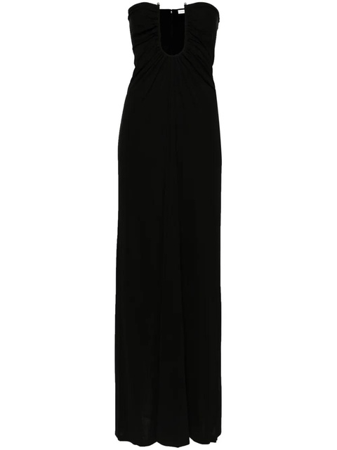 Christopher Esber Arced Palm strapless dress - Black - zdjęcie produktu nr 1