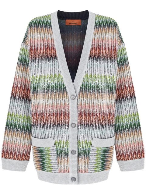 Missoni striped cardigan - Green - zdjęcie produktu nr 1