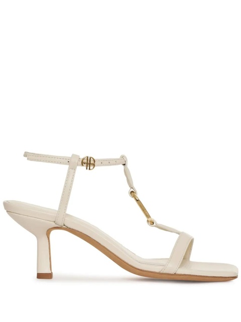 ANINE BING Kiera 50mm square-toe sandals - Neutrals - zdjęcie produktu nr 1