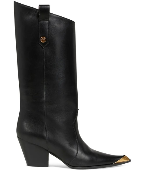 ETRO pointed-toe leather boots - Black - zdjęcie produktu nr 1