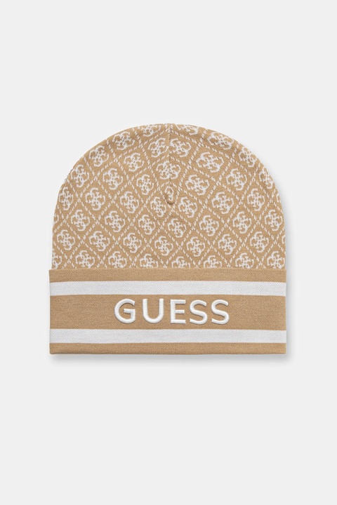 Guess czapka SEVYN kolor beżowy W4BZ21 Z3JD2 - zdjęcie produktu nr 1
